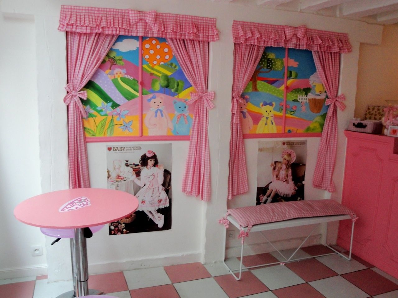 Décor de la boutique Princess Crepe Paris