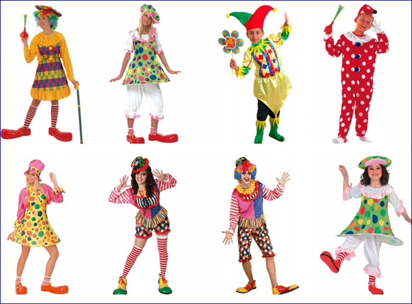 Clown-vestito-di-carnevale
